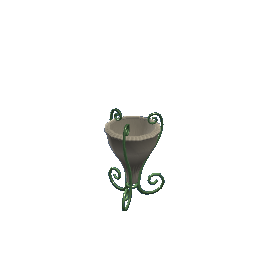 WfS Garden Trashcan gree