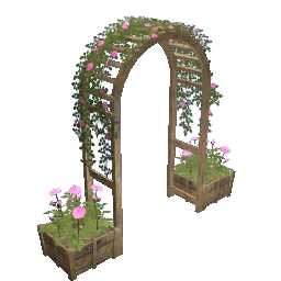 WfS Garden Pergola mw1 pink