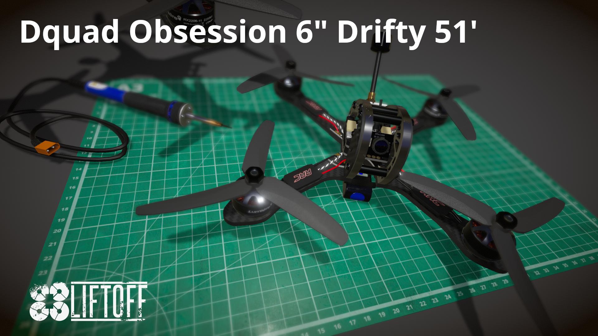 Dquad Obsession 6" Drifty 51'