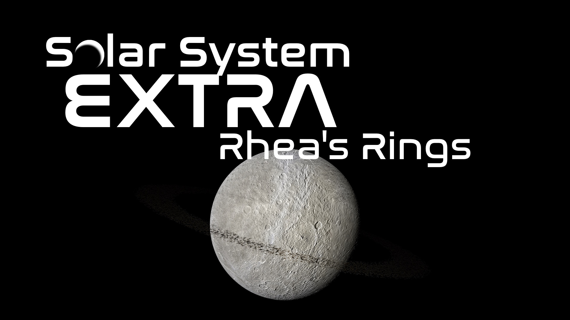 Solar System EXTRA - Rhea's Rings