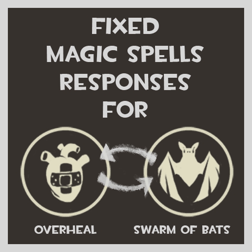 Fixed magic spells responses for 2 spells