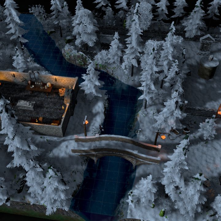 Snowbound Graveyard