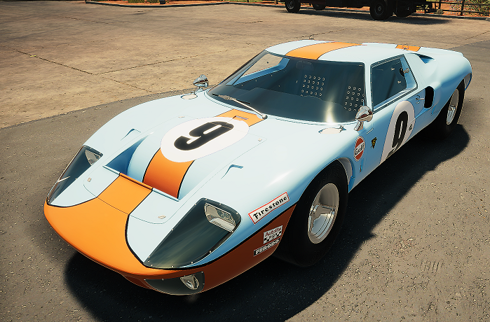 Ford GT40 Gulf Racing
