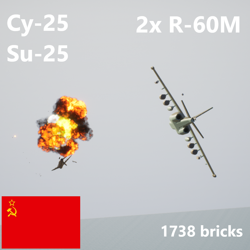 СУ-25 / SU-25 (2x R-60M)