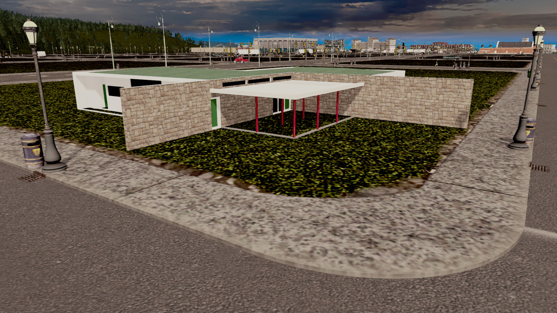 Mid-Century Modern Corner 02