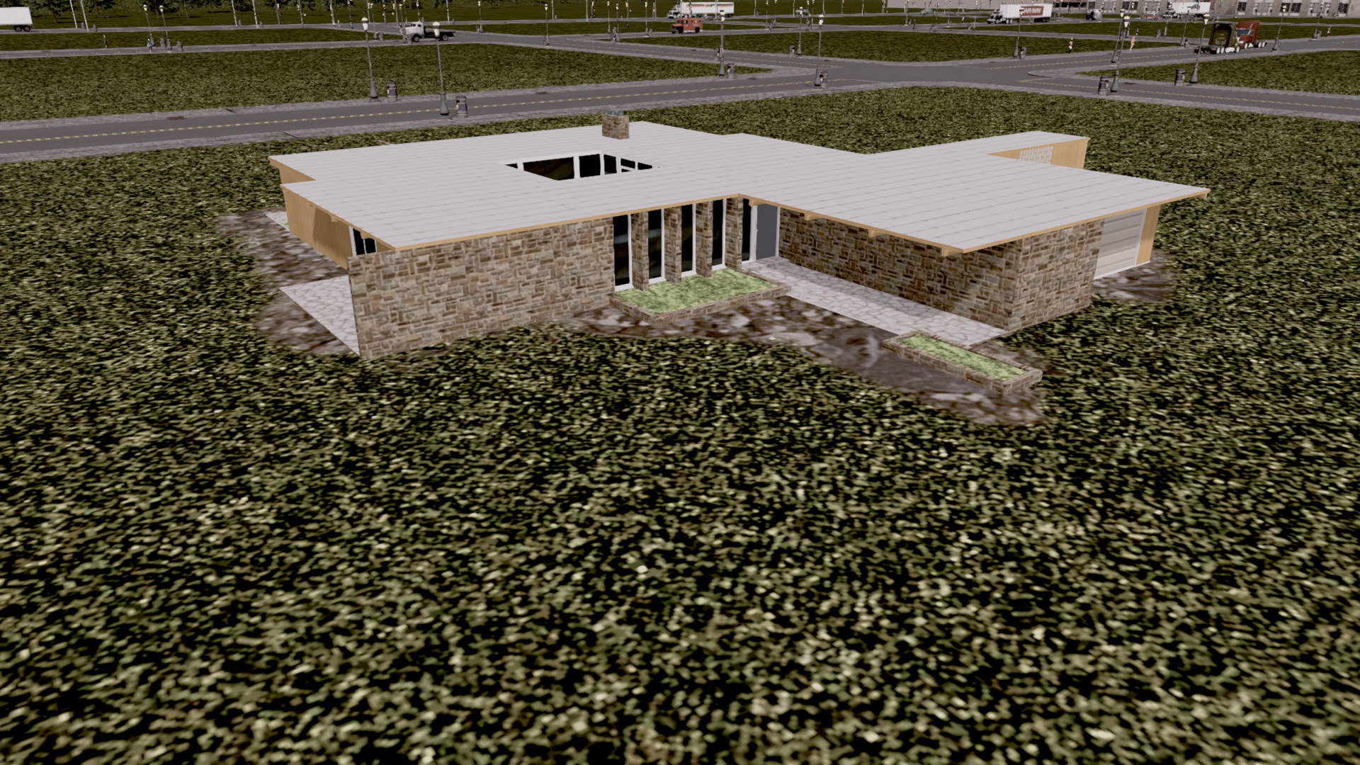 Mid-Century Modern Corner 06