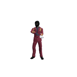 Black Mask Figure
