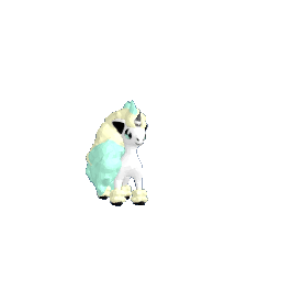 Shiny Galarian Ponyta Figure