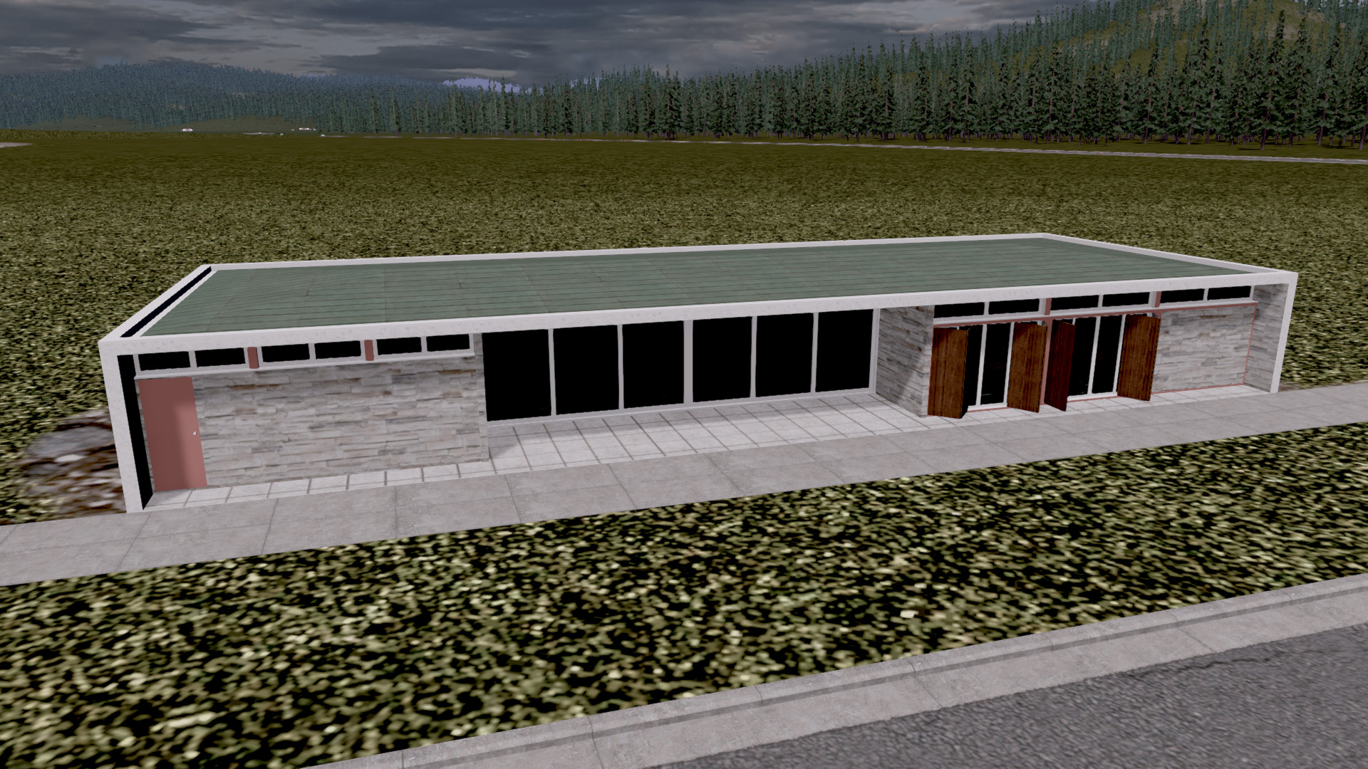 Mid-Century Modern Home 01