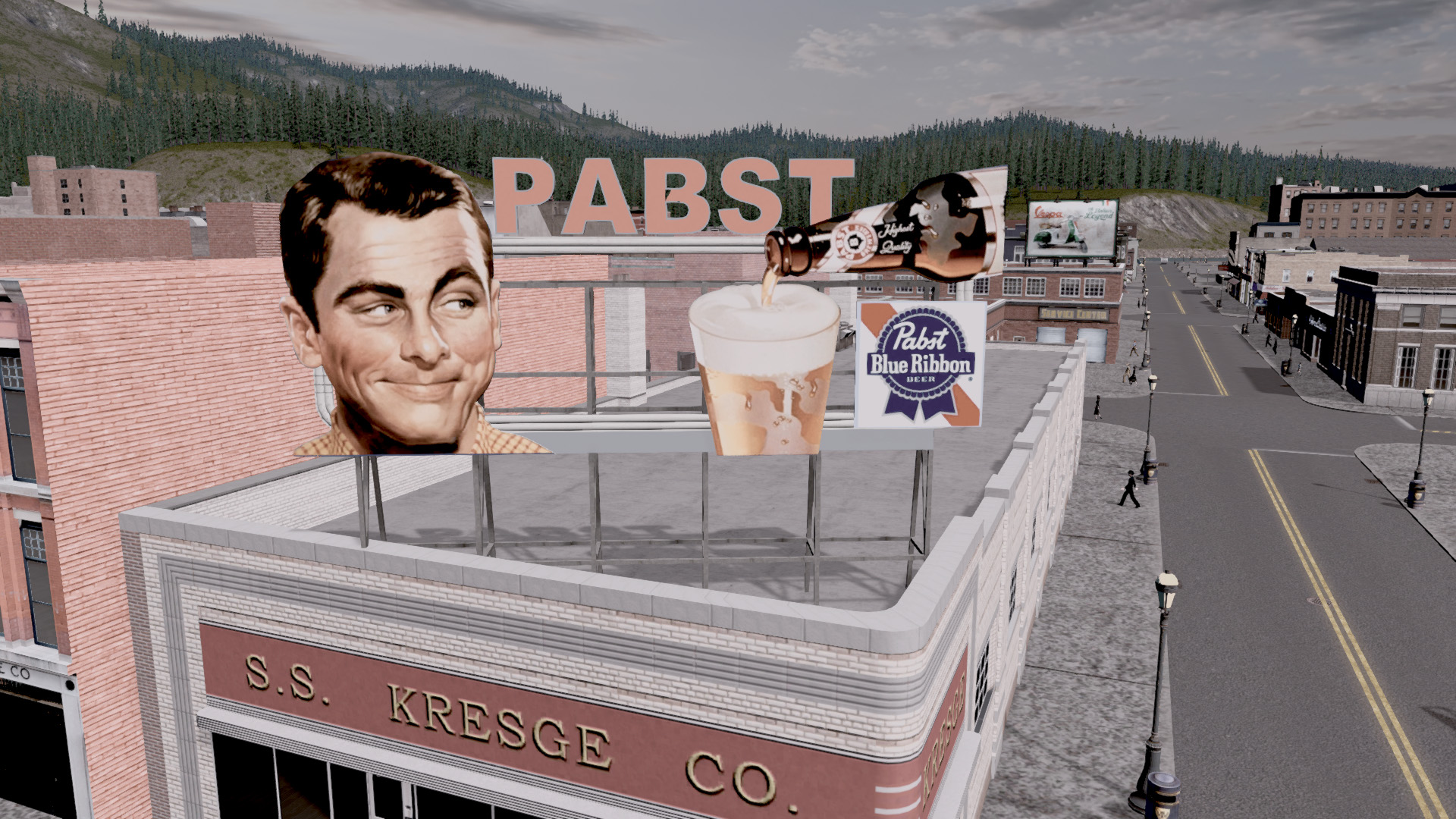 PABST billboard
