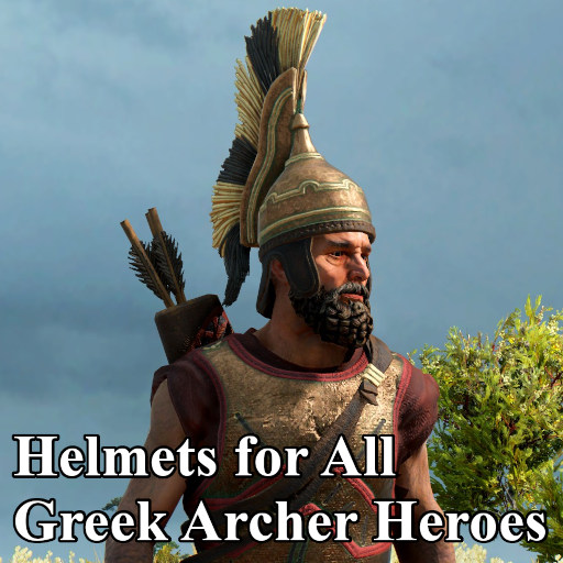 Helmets for All Greek Archer Heroes