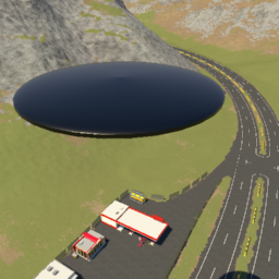 Black Disk UFO