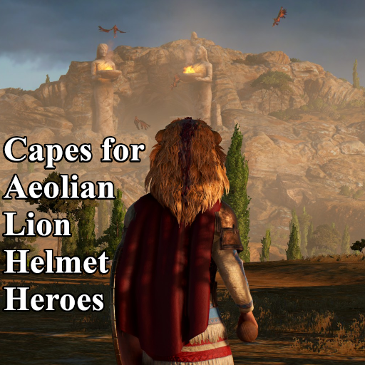 Capes for Aeolian Lion Helmet Heroes