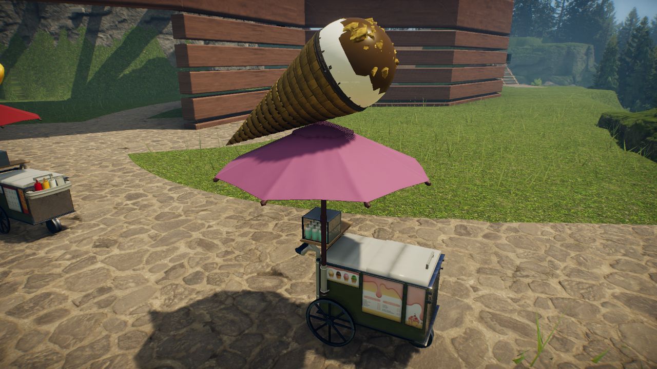 ice cream cart