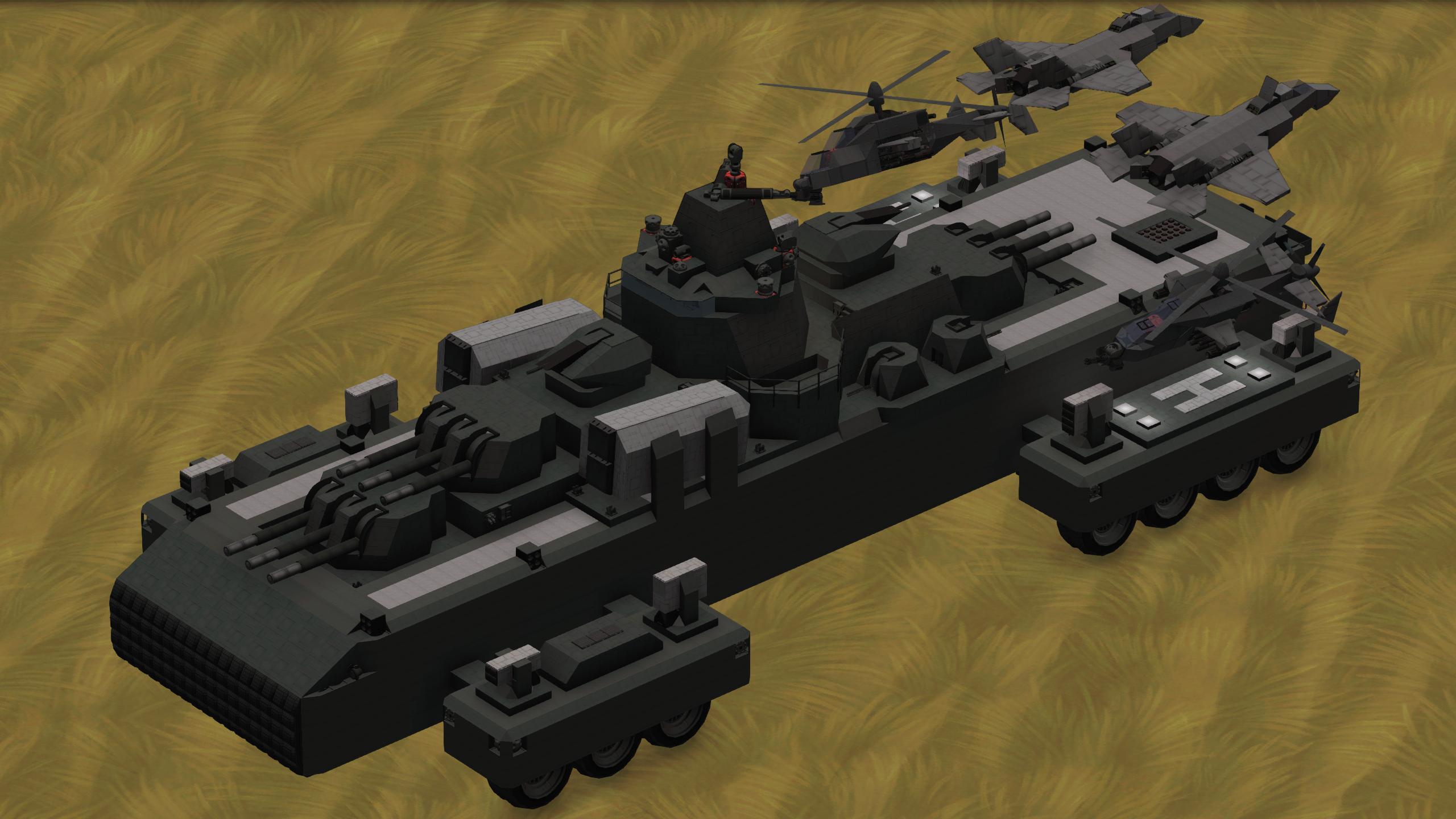 CLS Quarter Pounder Land Battleship