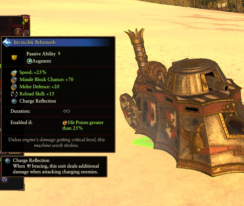 Tireless Steam Tank