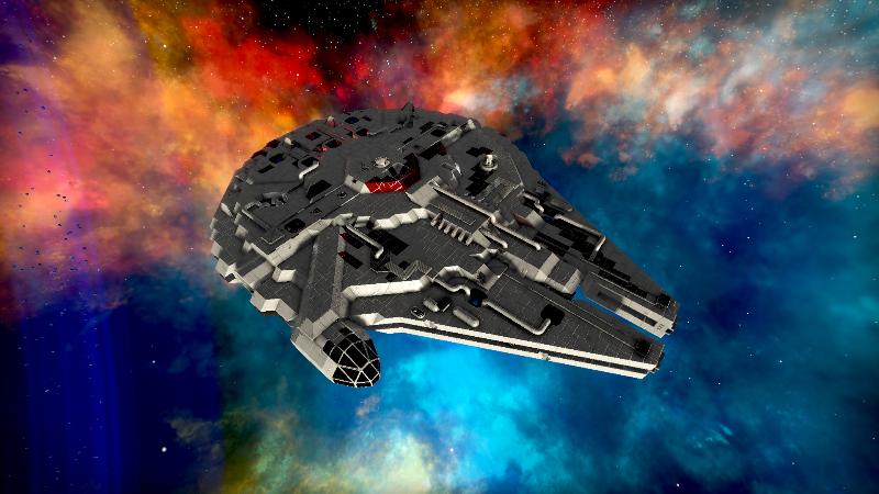 millenium falcon RE