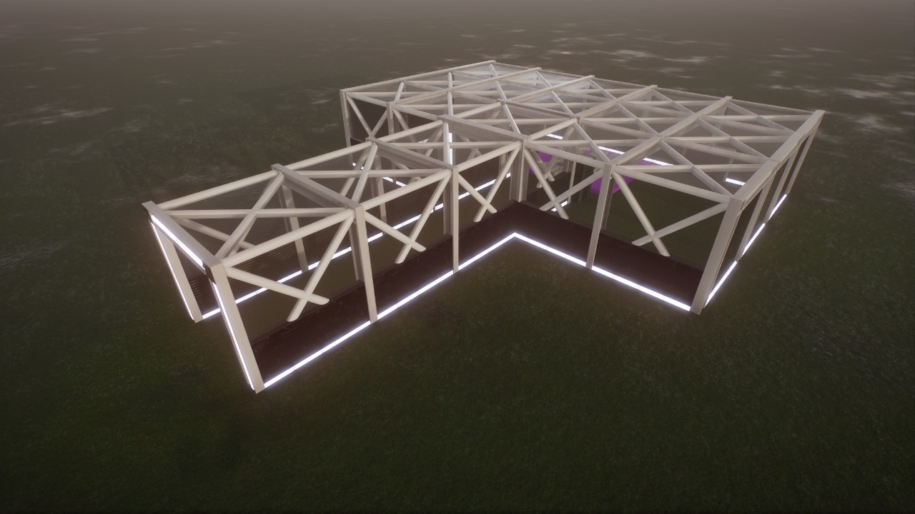 Space Base - In Habitat View - Clear