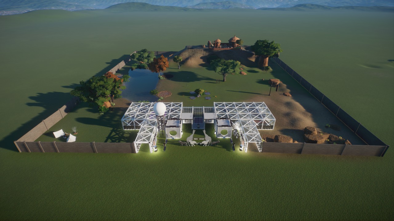 Space Base - African Savannah Habitat