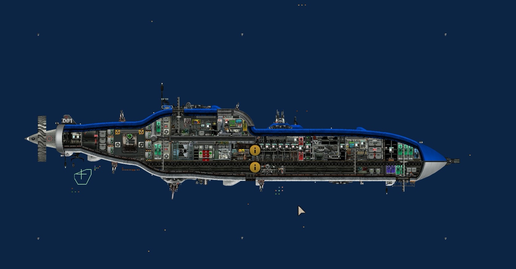 JSN2-001A战斗驱逐舰“匕首” – Barotrauma Mod