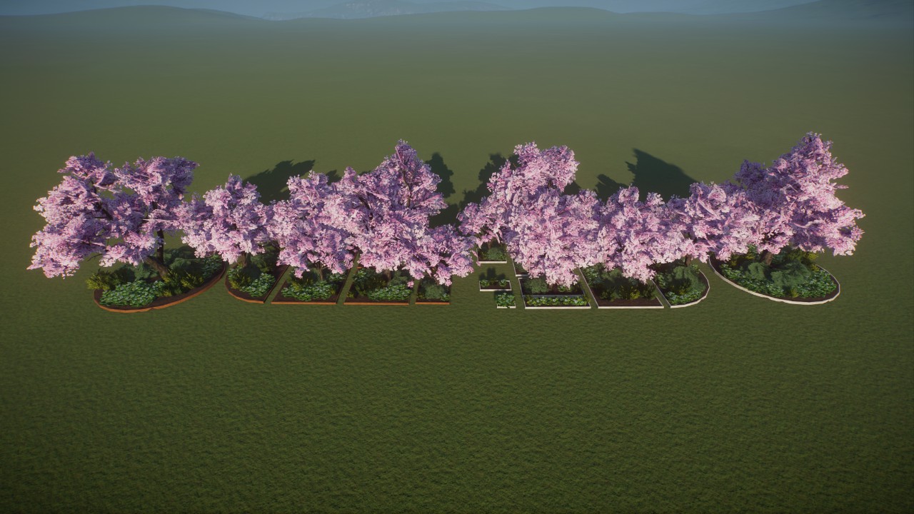 Base - Asia Cherry Blossom Gardens