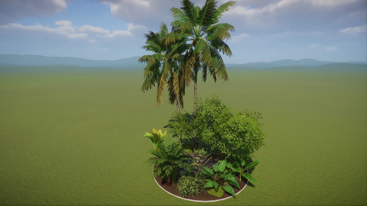 Base - Africa Tropical Pond Garden