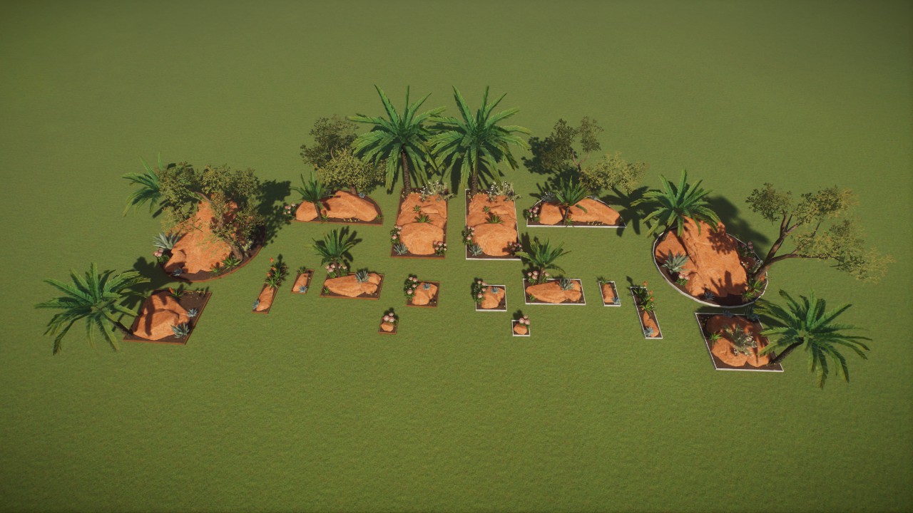 Base - Africa Desert Red Rock Gardens