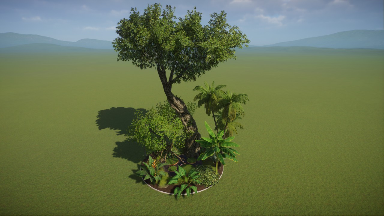 Base - Americas Tropical Pond Garden