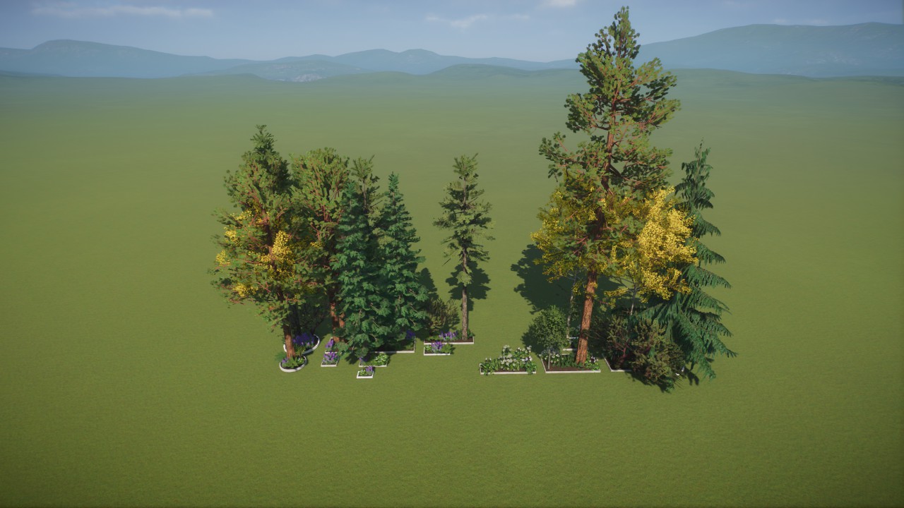 Base - Americas Boreal Taiga Forest Small Gardens