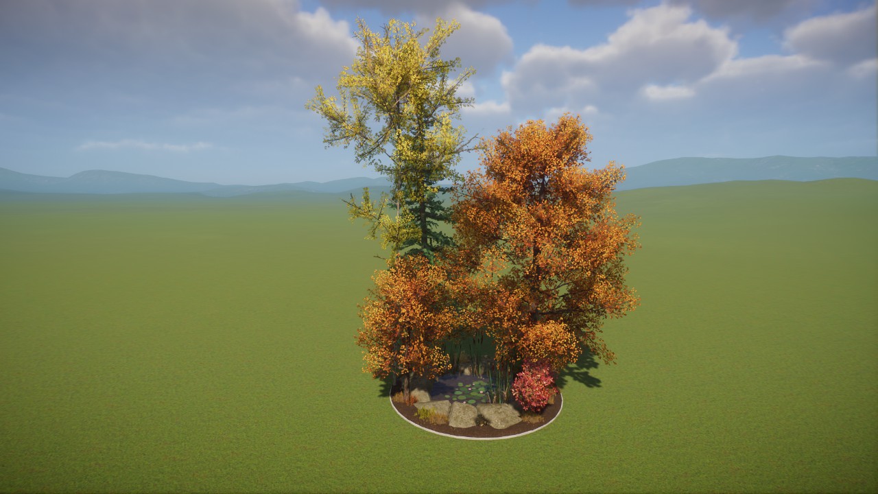 Base - Autumn Generic Pond Garden