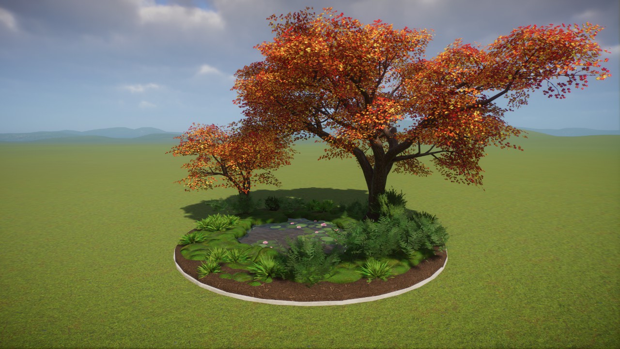 Base - Japanese Maple Pond Garden