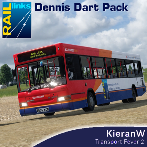 Rail Links Dennis Dart SPD Pack: Virgin Trains & South West Trains