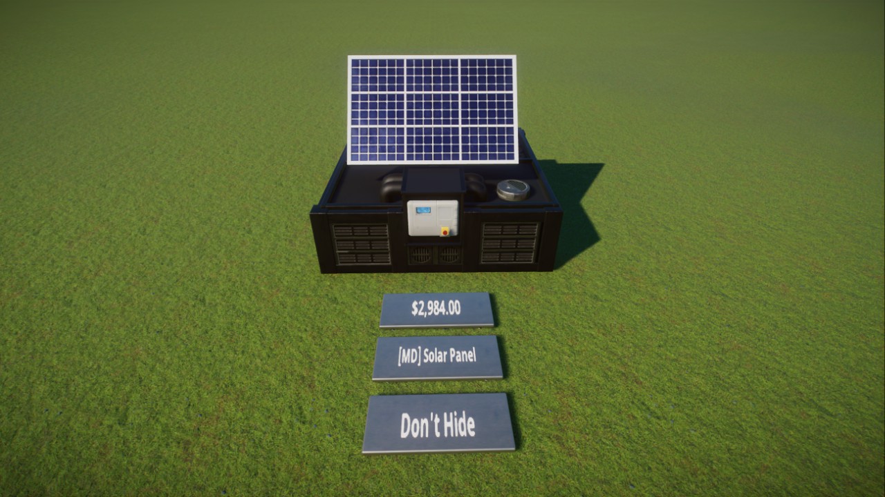 [MD] Solar Panel