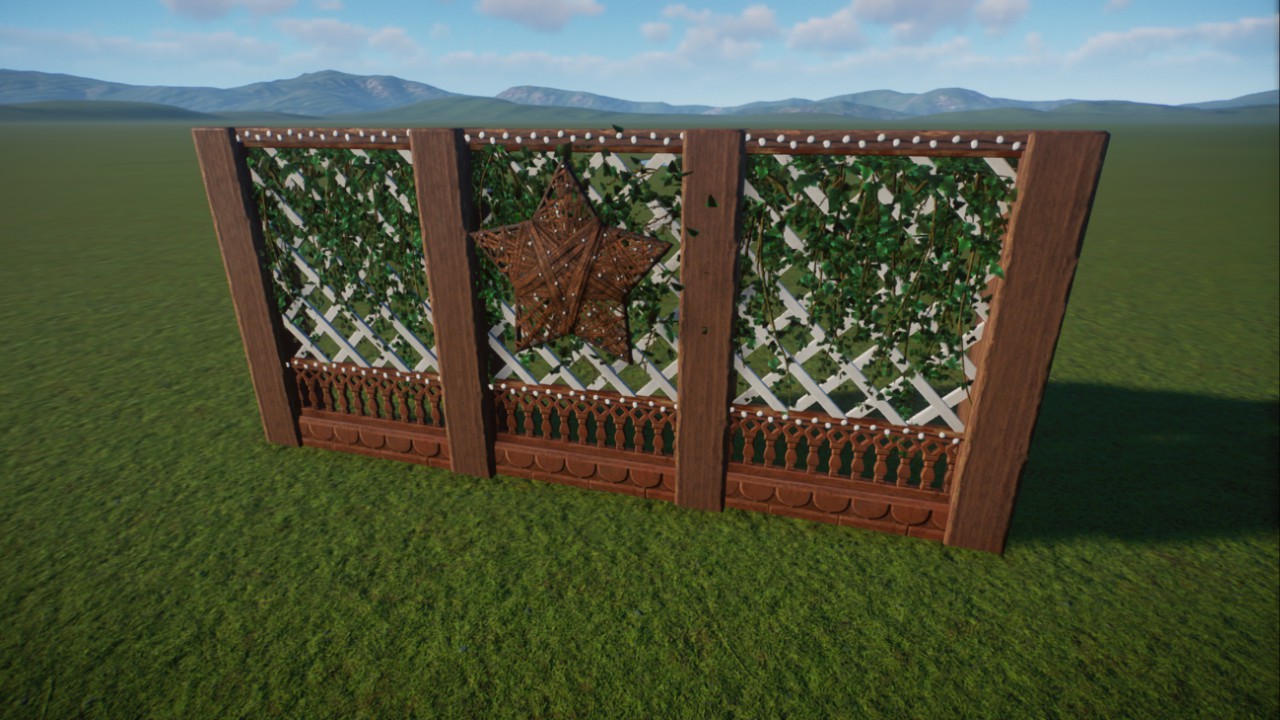 Decorative wall preview
