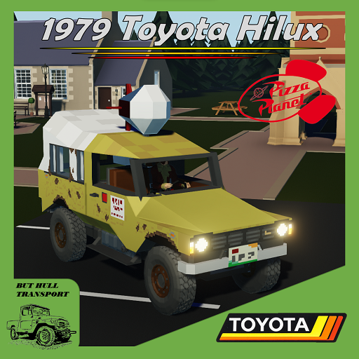 1979 Toyota Hilux Pizza Planet Delivery vehicle