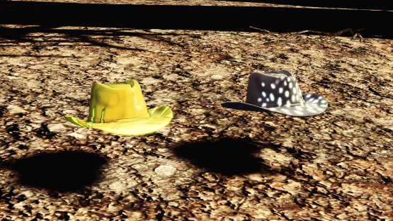 Tupa and Ptera Cowboy print hats! Free drop
