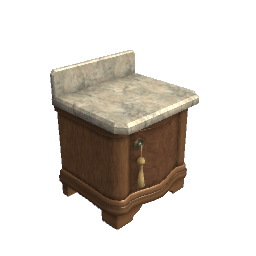 WfS OT BR Bedside Table redwood right