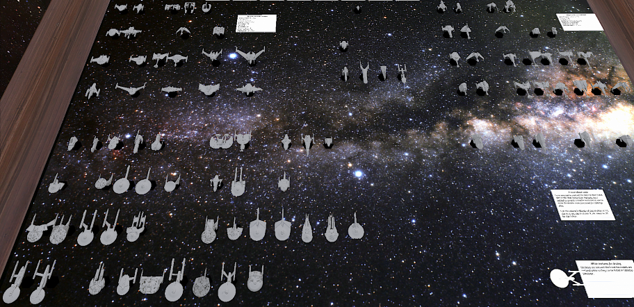 FASA Star Trek Starship Models
