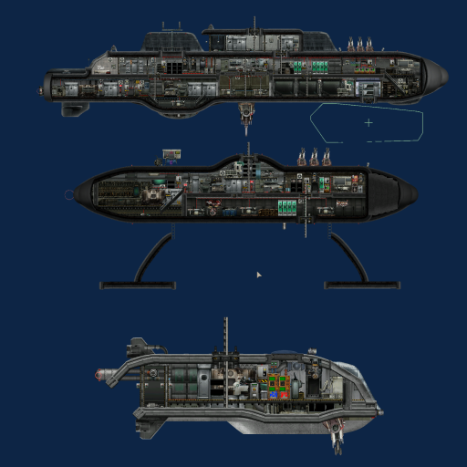 Optimized Submarines for low end computers