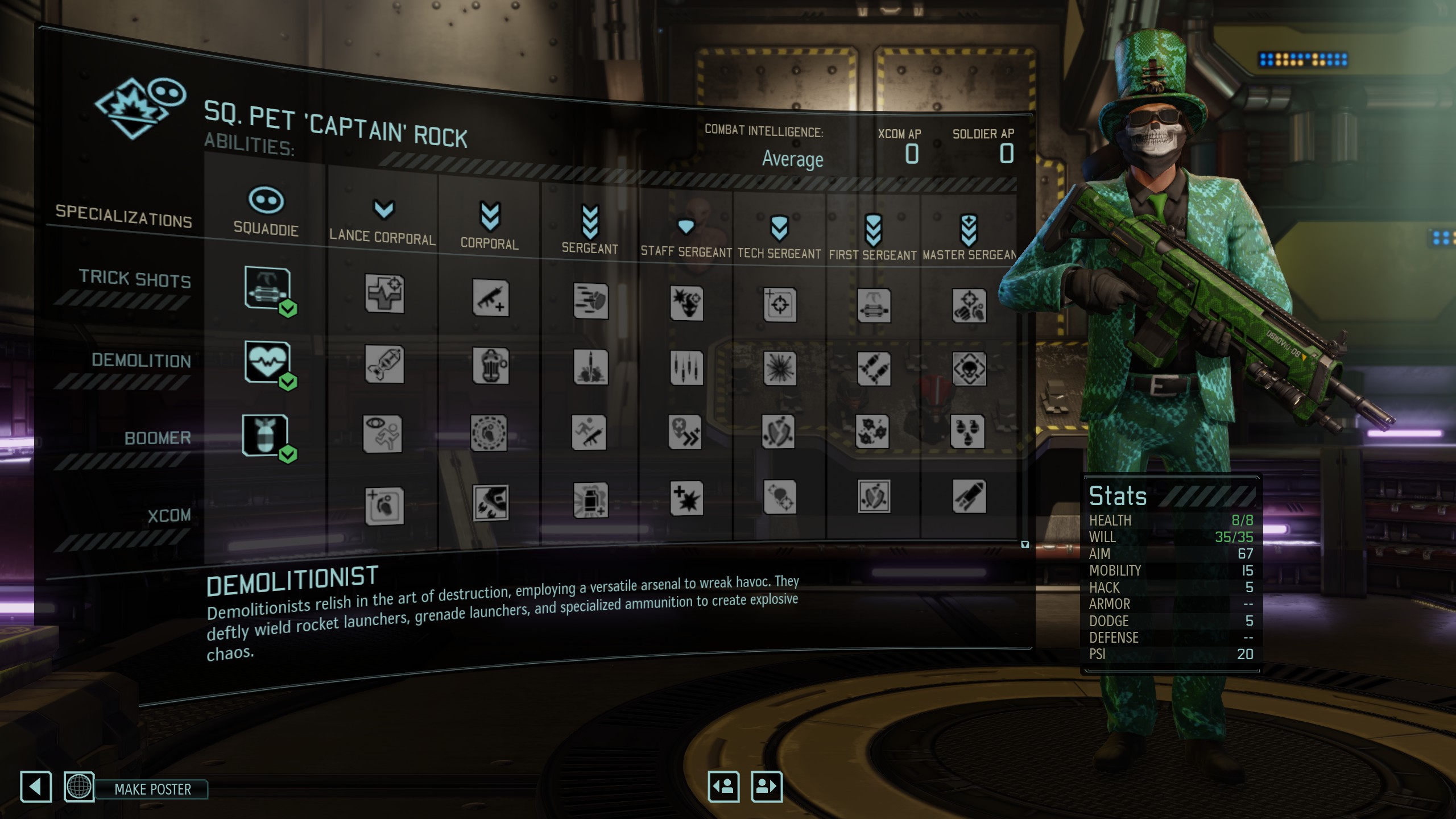 Demolitionist Class - LWOTC