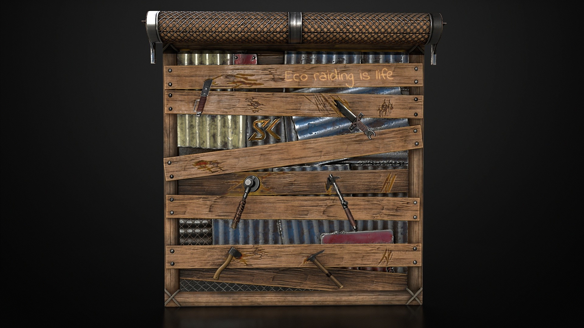 SebbyK Garage Door