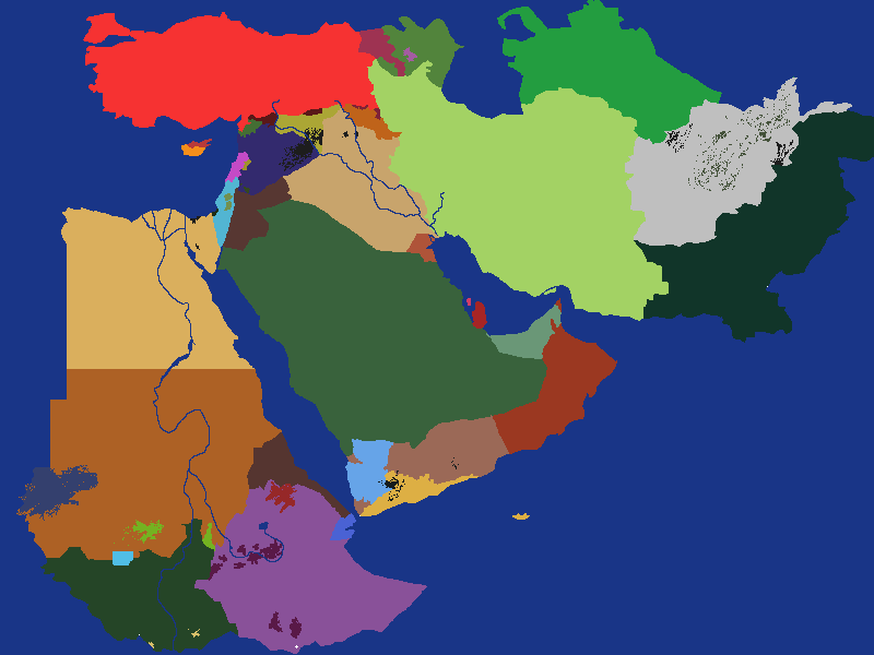 Middle East (De Facto)