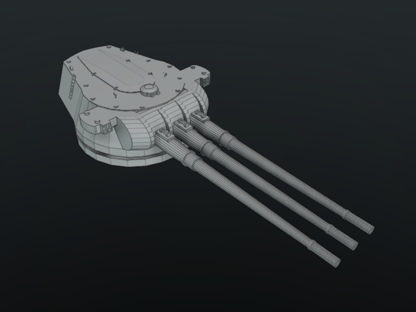 GBR-508mmL52-MK1，无比三联52倍508mm
