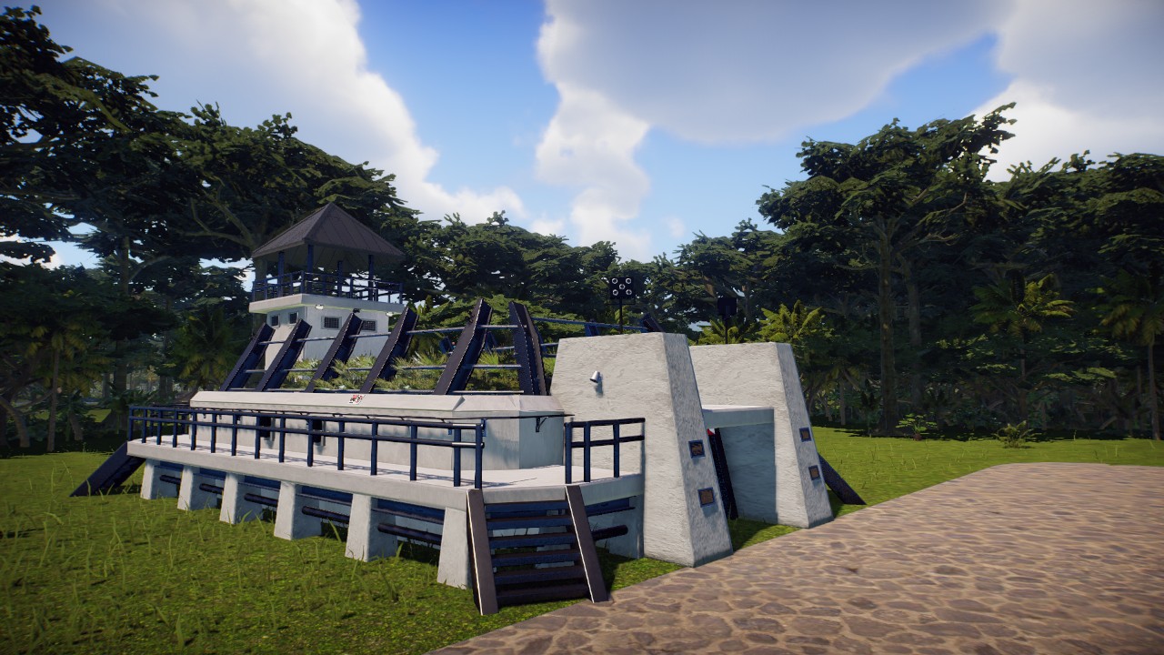 Jurassic Park Raptor's Pen