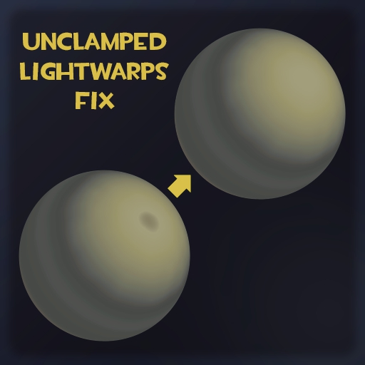 Unclamped Lightwarps Fix