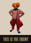 Posters - anti clown – Barotrauma Mod