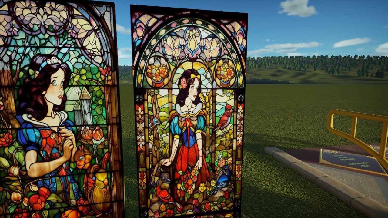 Snow White V1 STAINED GLASS
