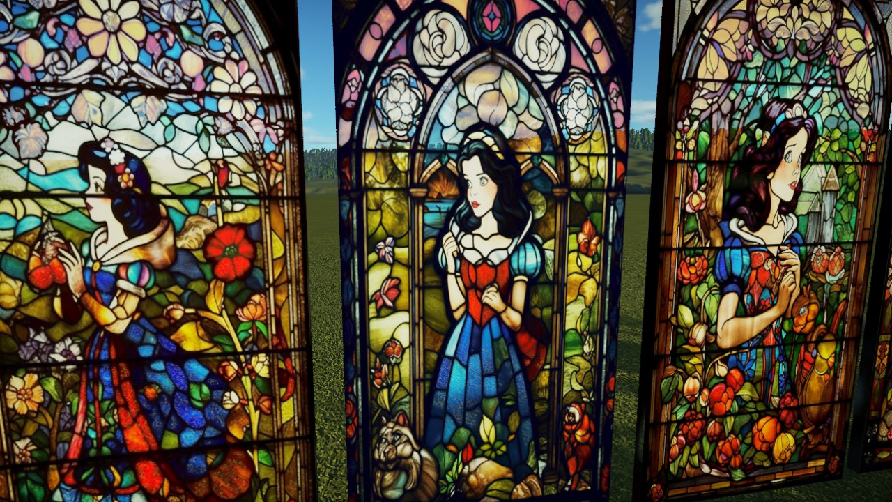 Snow White V3 STAINED GLASS