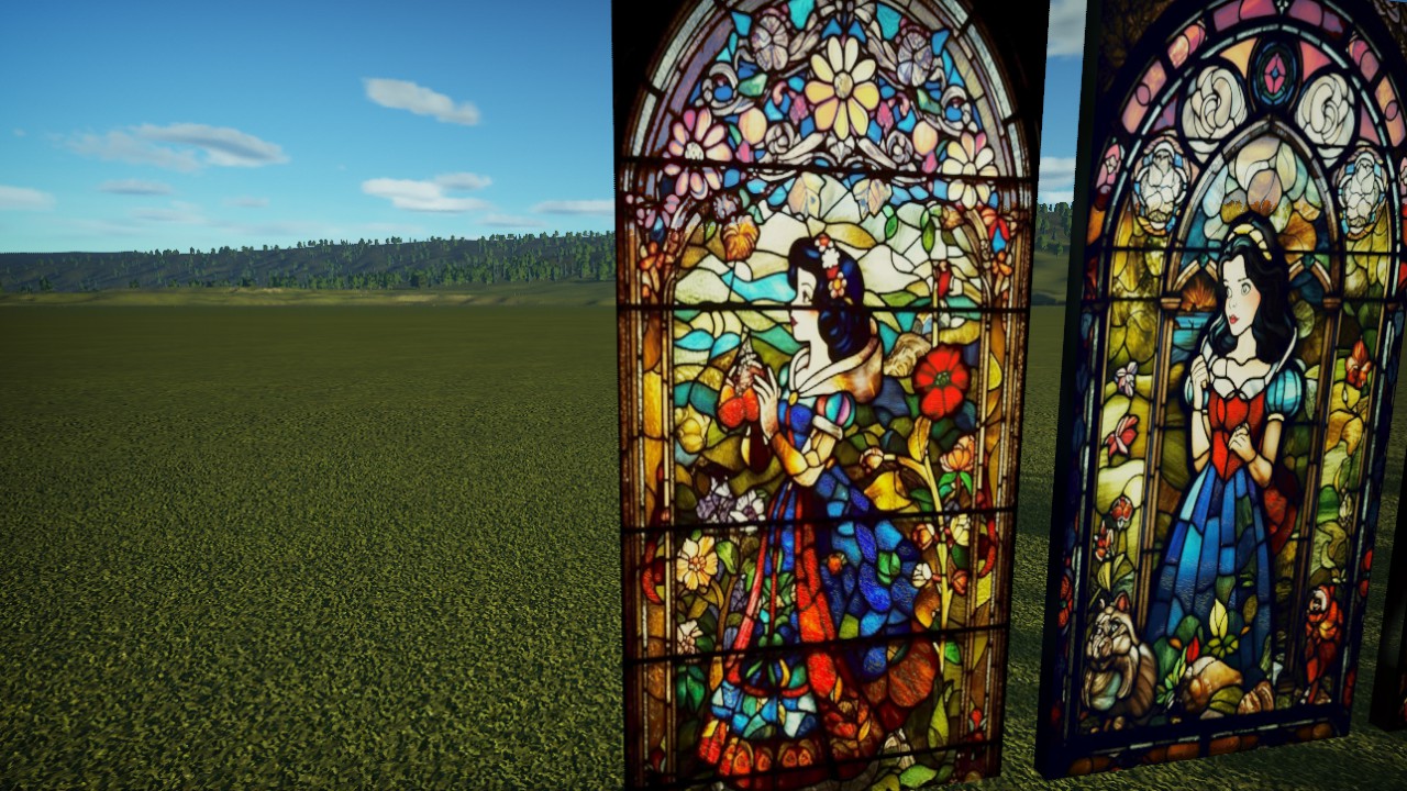 Snow White V4 STAINED GLASS