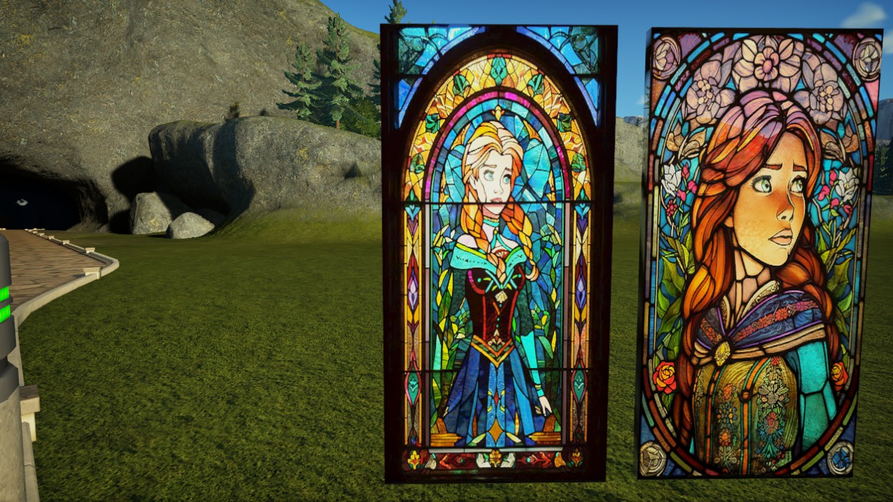 Anna V1 STAINED GLASS